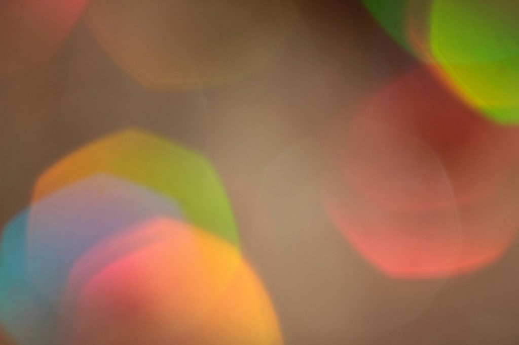 Abstract bokeh backlight background.